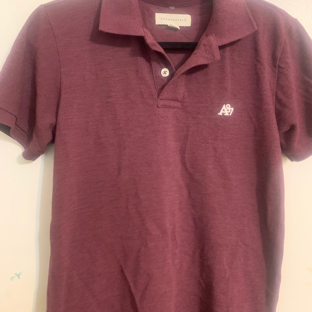 3 polo Aeropostale t shirt  size small